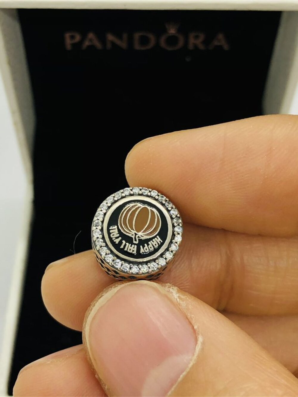 ✨🔥Pandora Halloween Pumpkin Exclusive Charm S925 Sterling Silver Jewelry - Picture 7 of 7
